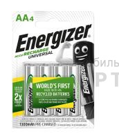 Аккумулятор ENERGIZER  R6 Universal  (1300 mAh) (4 бл)  (4/48)