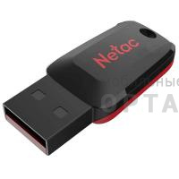 Флешка USB 8GB  Netac U197 mini черный/красный Флешка USB 8GB  Netac U197 mini черный/красный