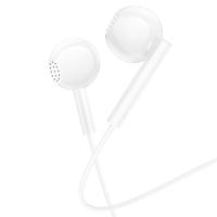 Наушники проводные внутриканальные Borofone BM76, Jack 3.5mm, белый