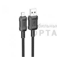 Кабель-Usb iPhone lightning Hoco Premium X94, черный
