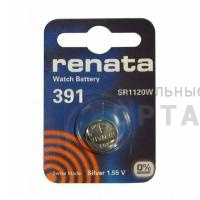Элемент питания RENATA R391, SR 1120 W   (10/100)